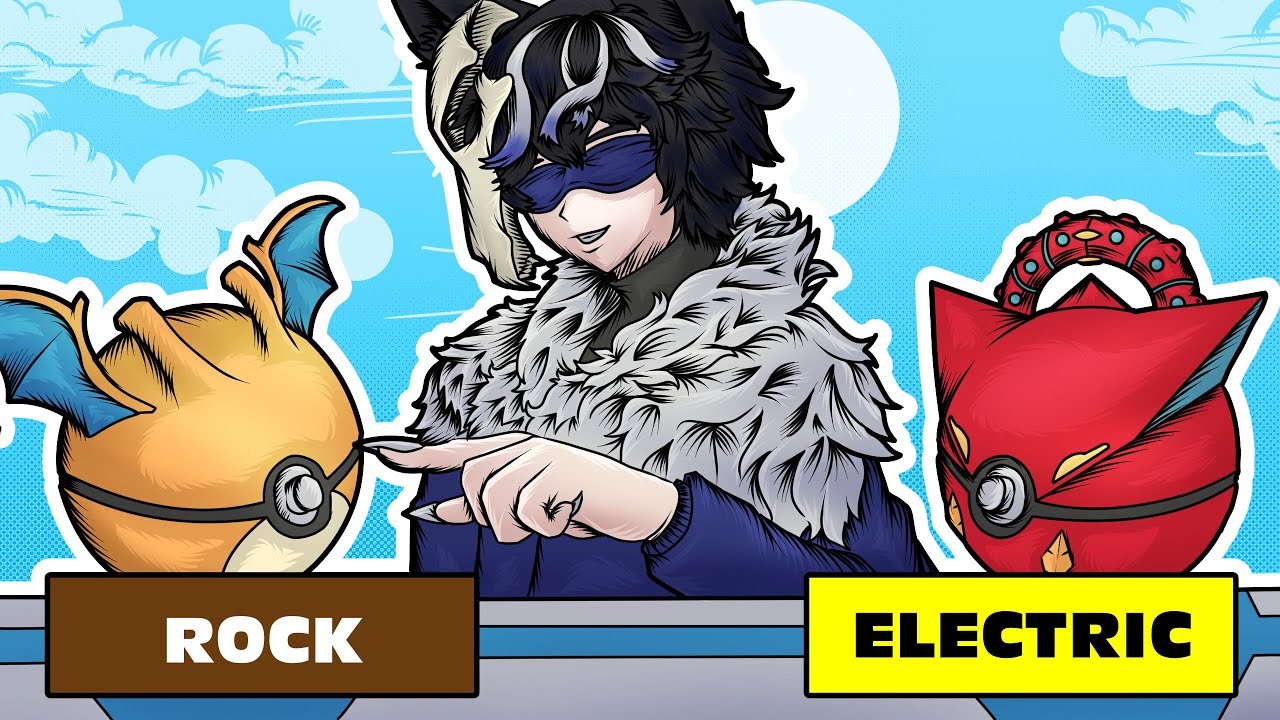 KITA MEMILIH STARTER POKEMON TAPI HANYA TAU DARI WEAKNESS NYA, LALU KITA BATTLE!