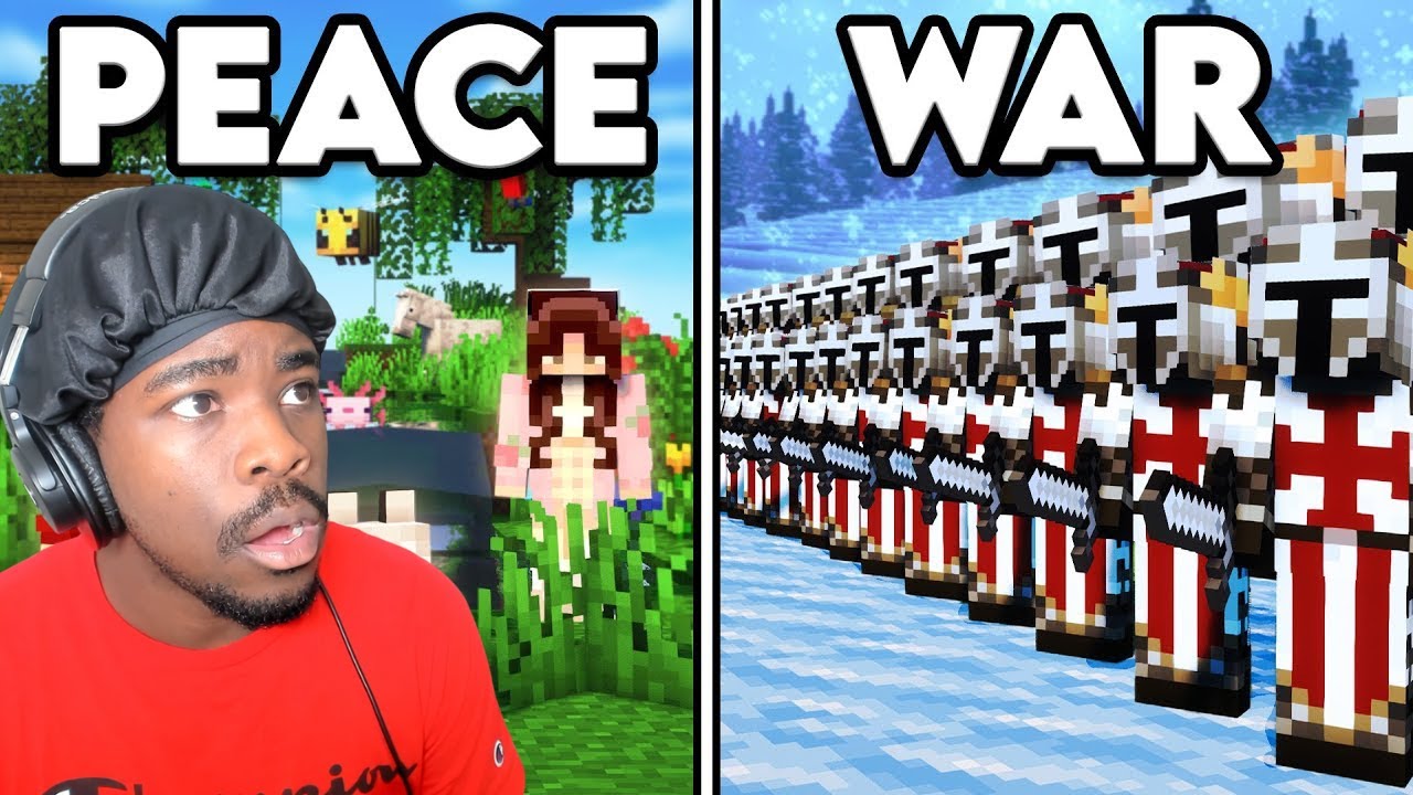 Now THIS is PEAK!! | 1000 Players Build MASSIVE Civilization in Minecraft Reaction
