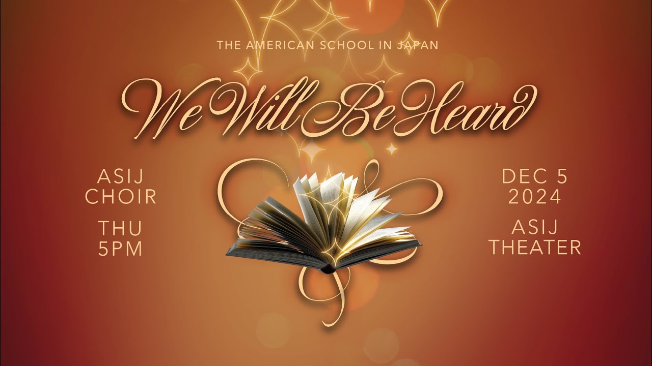 Dec 5, 2024 - ASIJ Winter Choir Concert 