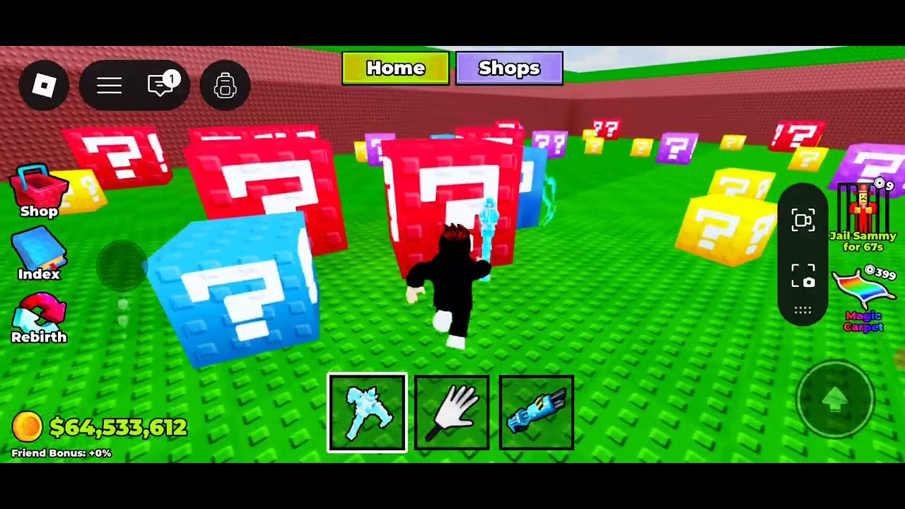 Break the lucky block❤part-1