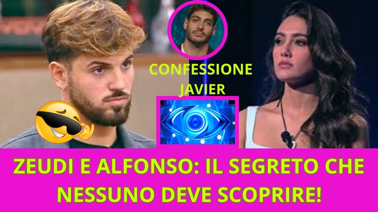ZEUDI E ALFONSO: IL SEGRETO CHE NESSUNO DEVE SCOPRIRE!