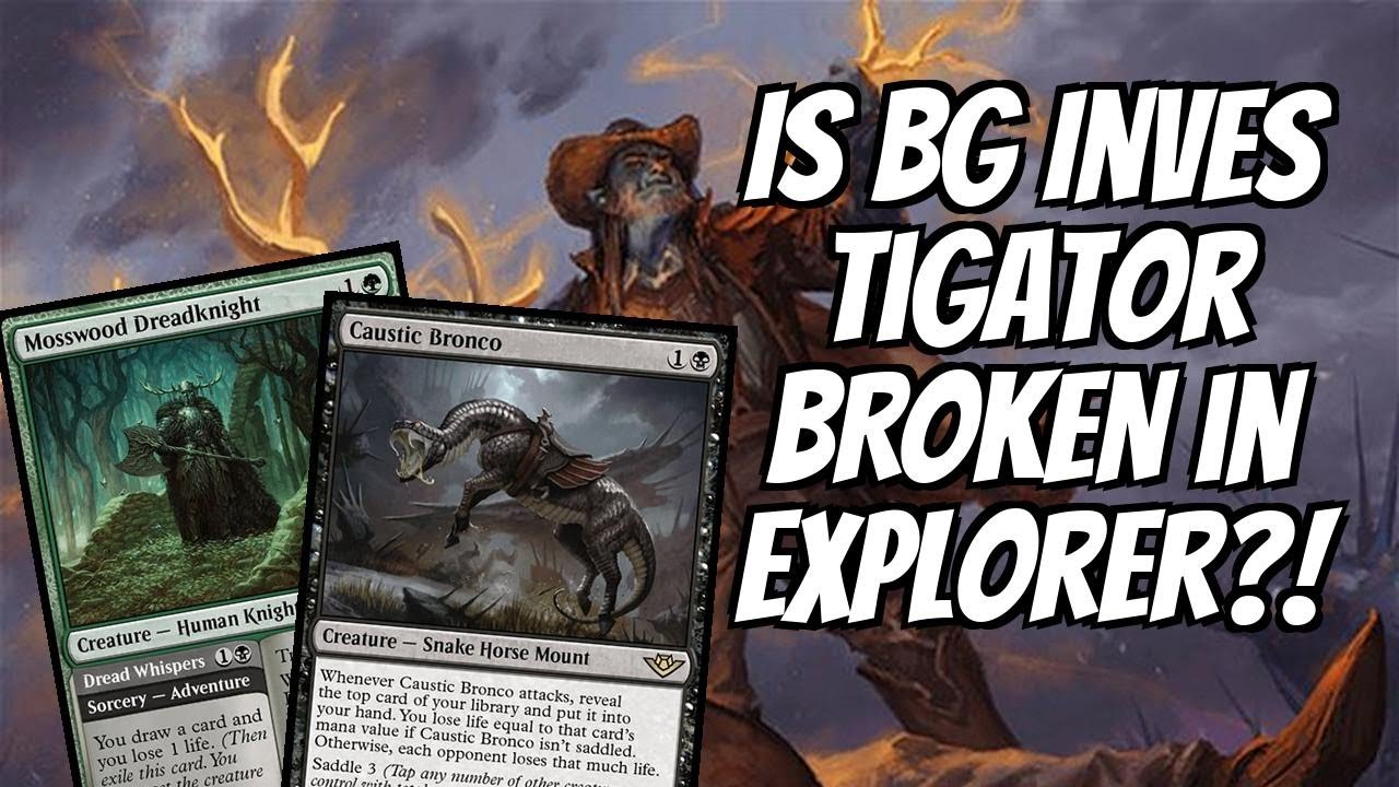 Is BG Investigator BROKEN in Explorer?! | OTJ Golgari Midrange | Explorer | MTG Arena