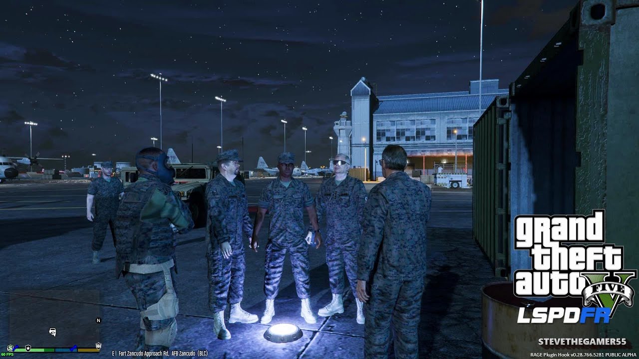 GTA 5 - LSPDFR - EPiSODE 74 - LET'S BE COPS - MILITARY PATROL (GTA 5 PC POLICE MODS) HUMVEE