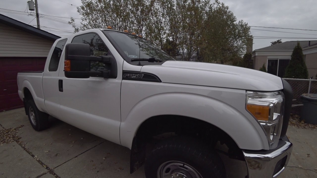 Long term effects of snow plowing on my 2015 F250...