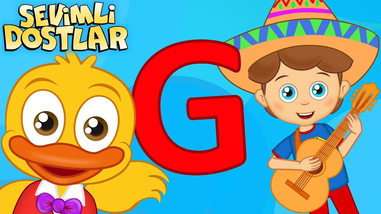 G Harfi (YENİ) ABC Alfabe 📚 | Harfleri &Ouml;ğreniyorum | Bebek ve &Ccedil;ocuk Şarkıları 2023 |Sevimli Dostlar