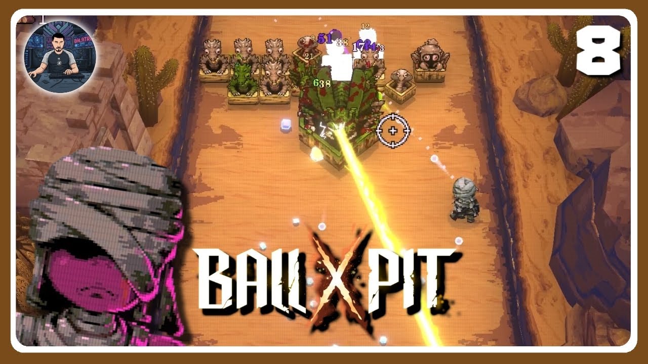 ¡ENFRENTAMOS EL JEFE FINAL DEL DESIERTO! || BALL X PIT