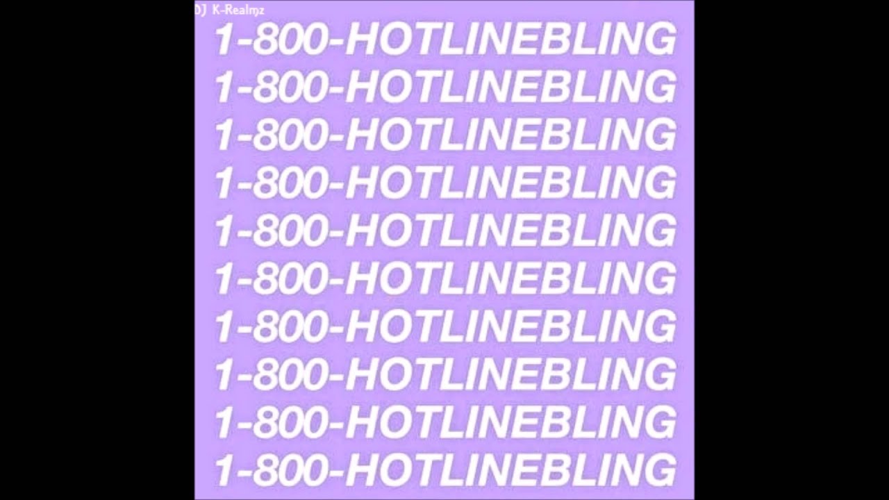 Hotline Bling (Chopped + $crewed by DJ K-Realmz)