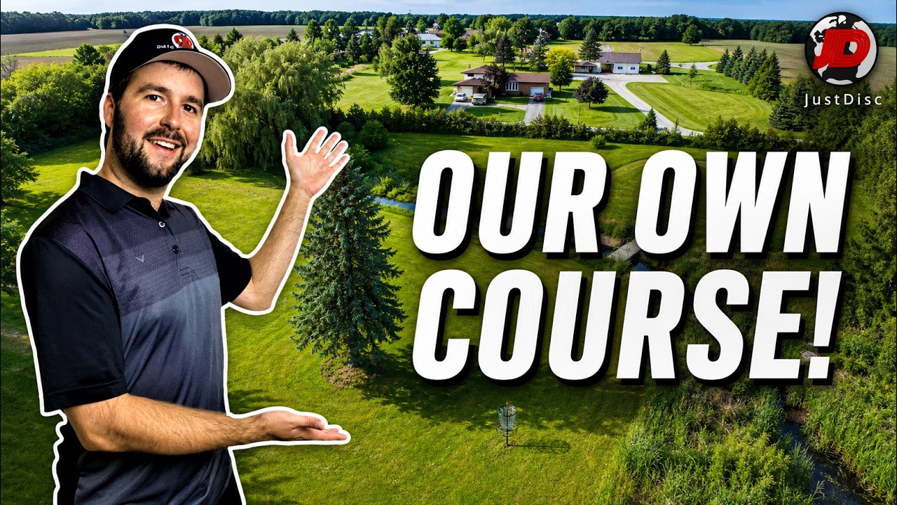 We Made Our Own 9-Hole Disc Golf Course!