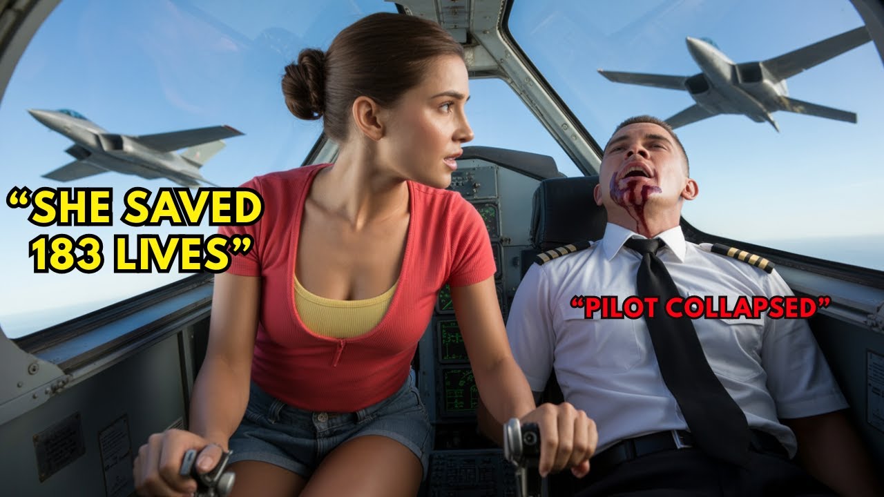 She Saved 183 Passengers — Then the F-22 Spoke Her Call Sign