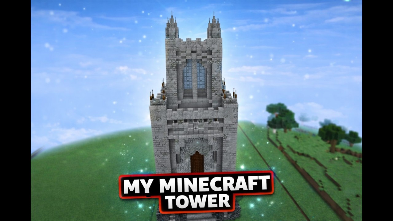 I Built the ULTIMATE Medieval Tower in Minecraft