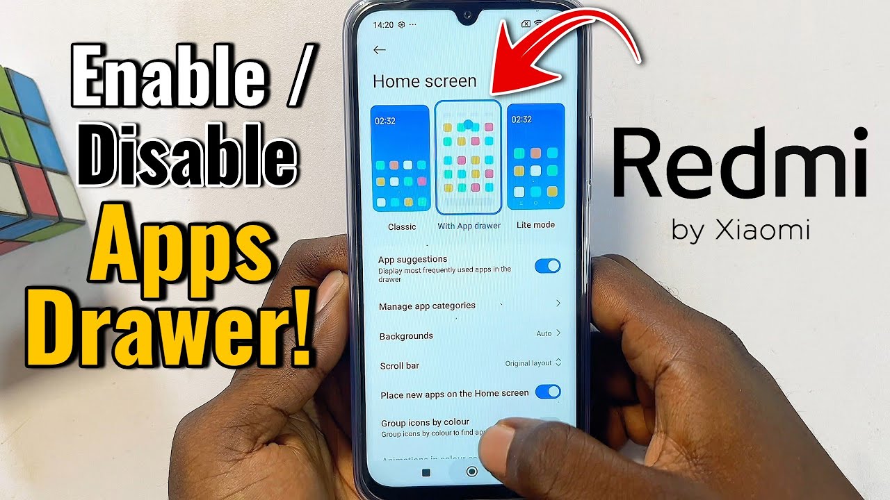 How to Enable or Disable App Drawer on Xiaomi Phones! 