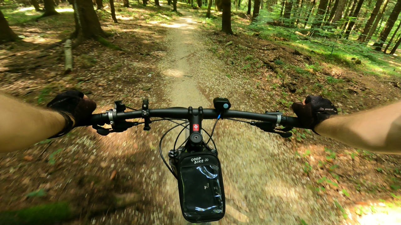 Pętla Zdrój dojazd do Trojaka. Singletrack 4K. Lądek Zdrój