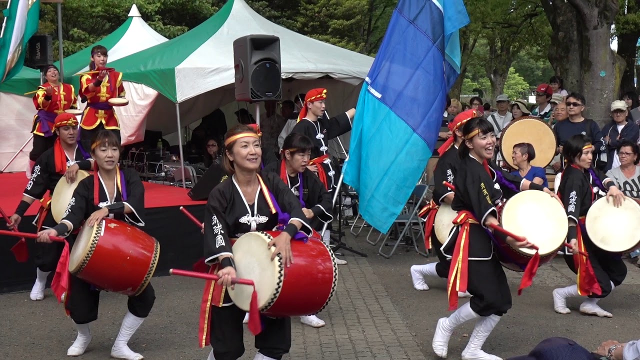 琉球國祭り太鼓（Street Story） / 19日彩風ステージ第２部/ OKINAWAまつり 2019
