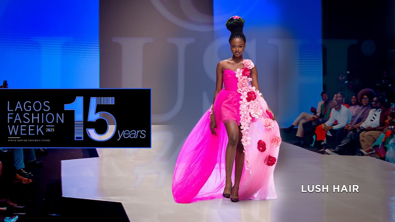 Lush Hair Runway Show: Where Hair Art Meets High Fashion | Lagos Fashion Week 2025 #fashion