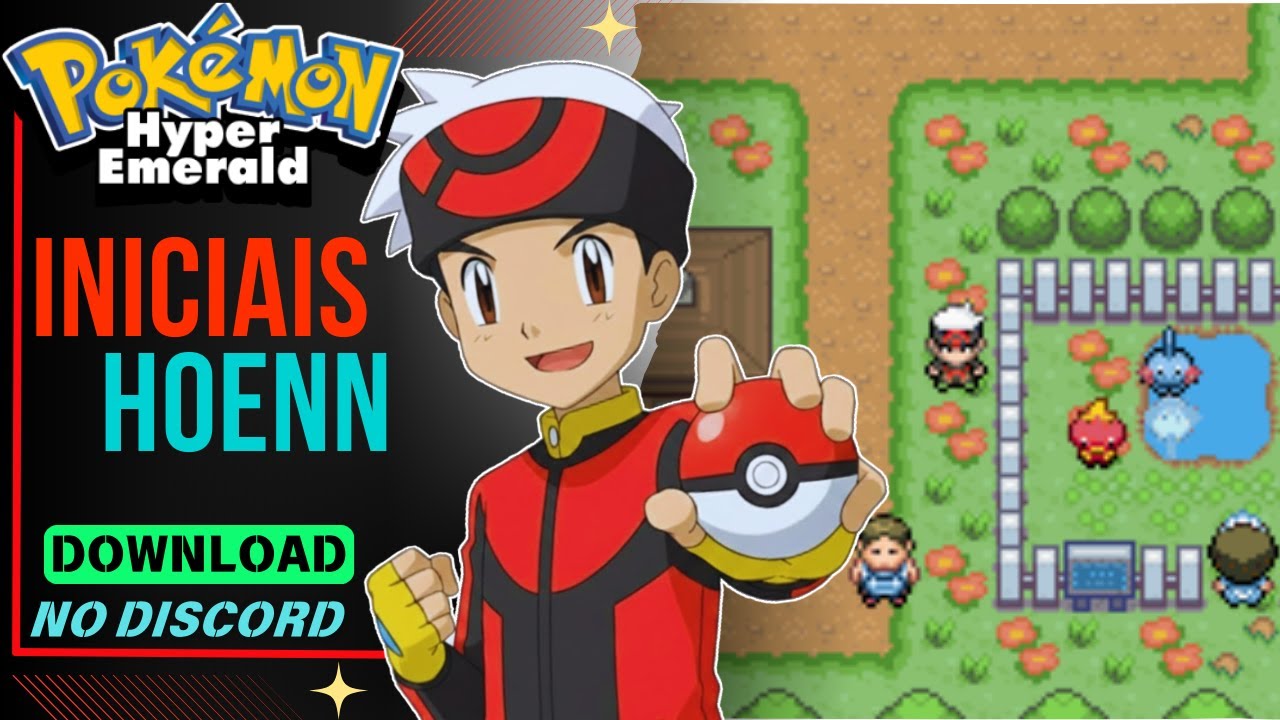 POKÉMON: HYPER EMERALD RAIBOW ERASER V5.3 | O TRIO INICIAL DE HOENN - Treinando EVs‼(HARDMODE)
