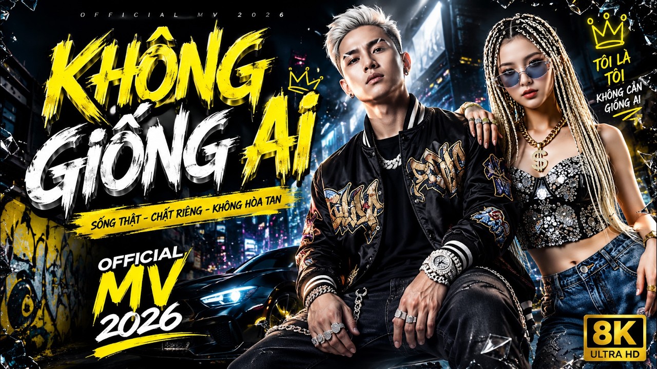 KHÔNG GIỐNG AI | Rap Việt Cá Tính – Tôi Là Tôi | OFFICIAL MV
