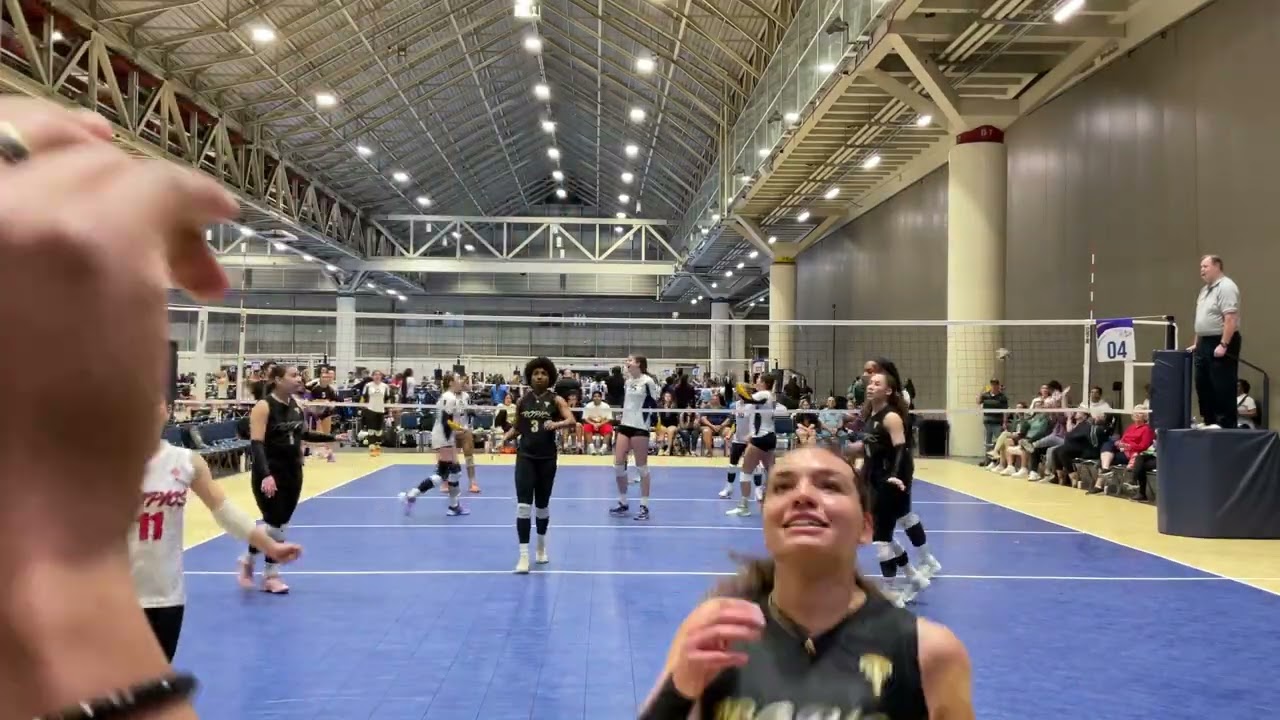Tropics 18 Elite Kelli vs. 504 VBC 18 2 Music City Qualifier Day 2