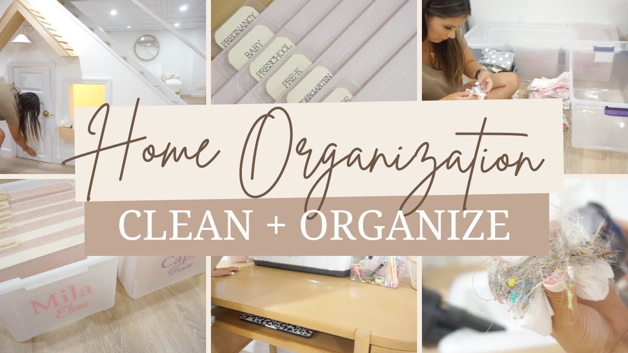HOME ORGANIZATION | CLEAN AND ORGANIZE WITH ME 2021
