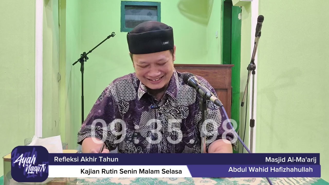 Refleksi Akhir Tahun - Wajiblah Kita Bersyukur - Masjid Al-Ma'arij