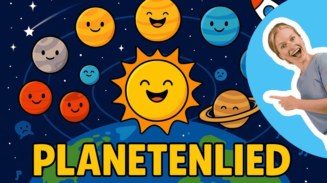 Het planetenlied - Leer over de planeten | SongLab by Juf Lisi