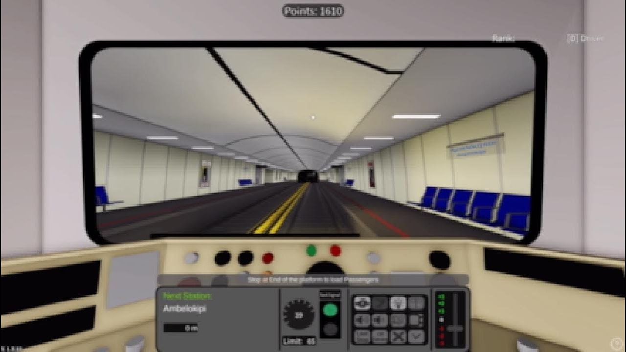 Playing Roblox Metro Transport Line 2-3 Driver Mode Day 17 #GamerRoblox2743 #RobloxGamer749 #Roblox