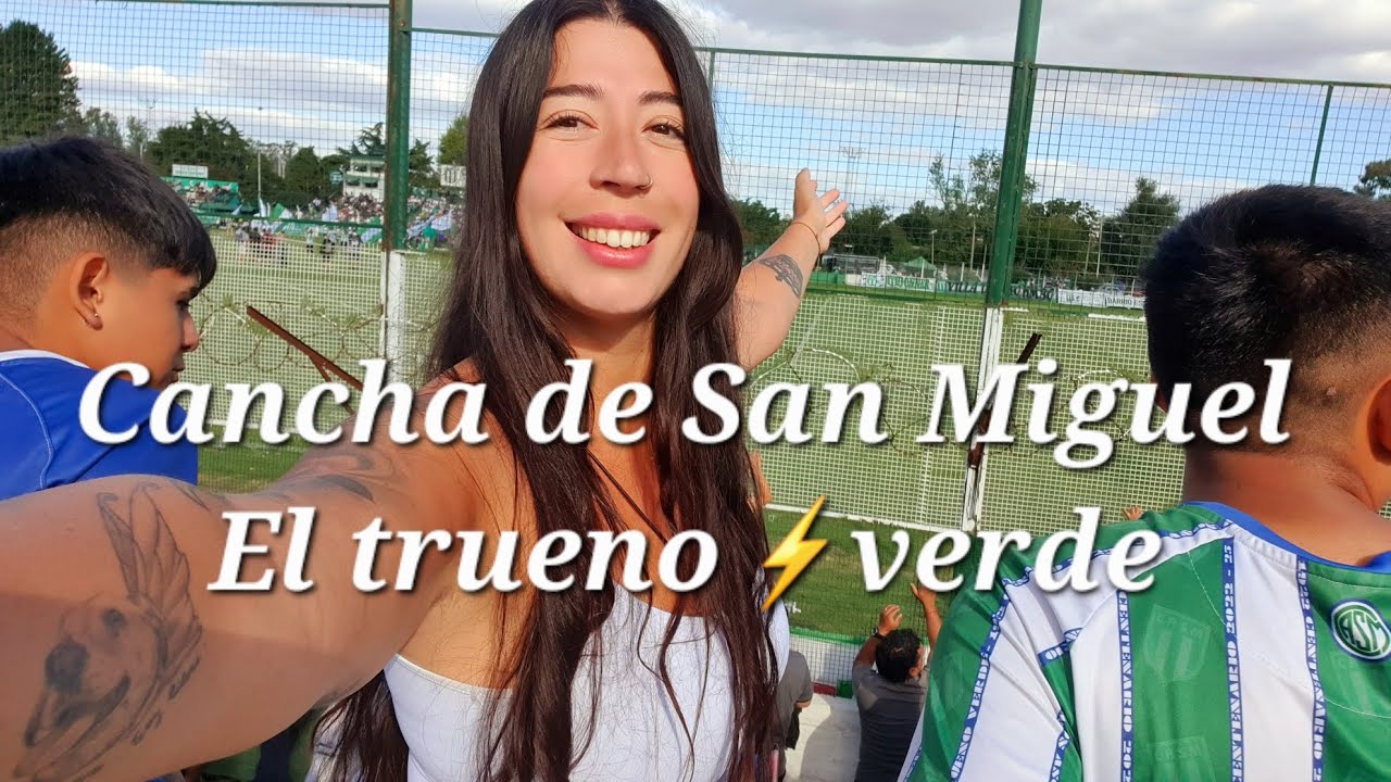 Mis ángeles me enviaron a la cancha a ver a San Miguel 'El trueno Verde' 💚 QUE ENERGÍA 😮