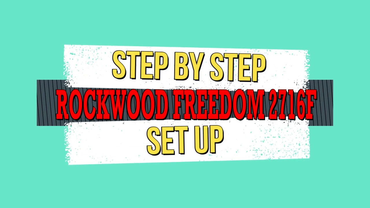 Step by Step Set-up of a Rockwood FreedoM 2716F  tent trailer. Fold down set up, how to video.
