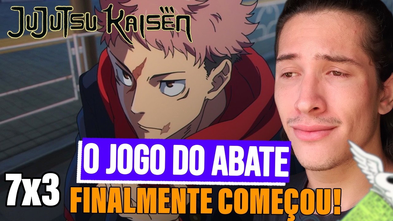 A PORRADARIA COMEÇOU | REACT jujutsu kaisen ep. 7 temporada 3