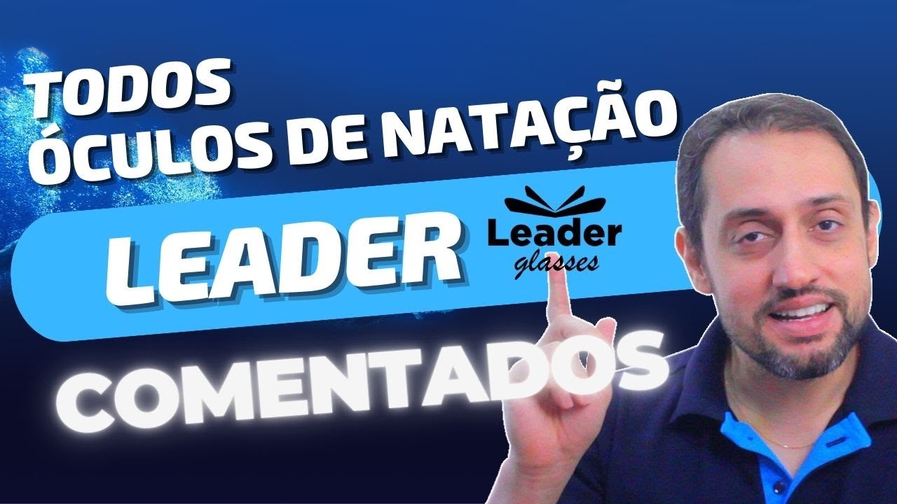CONHEÇA os Óculos de Natação Leader 2023