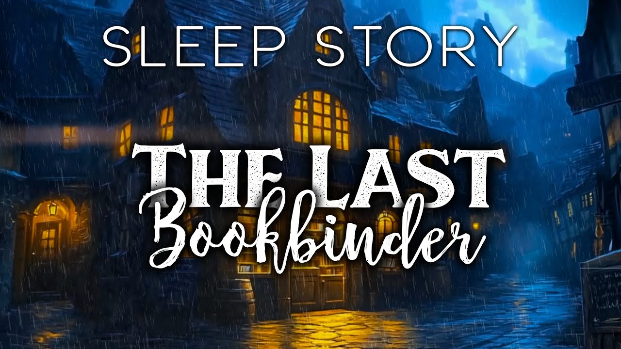 A Rainy Sleep Story: The Bookbinder of the Sleepy Village
