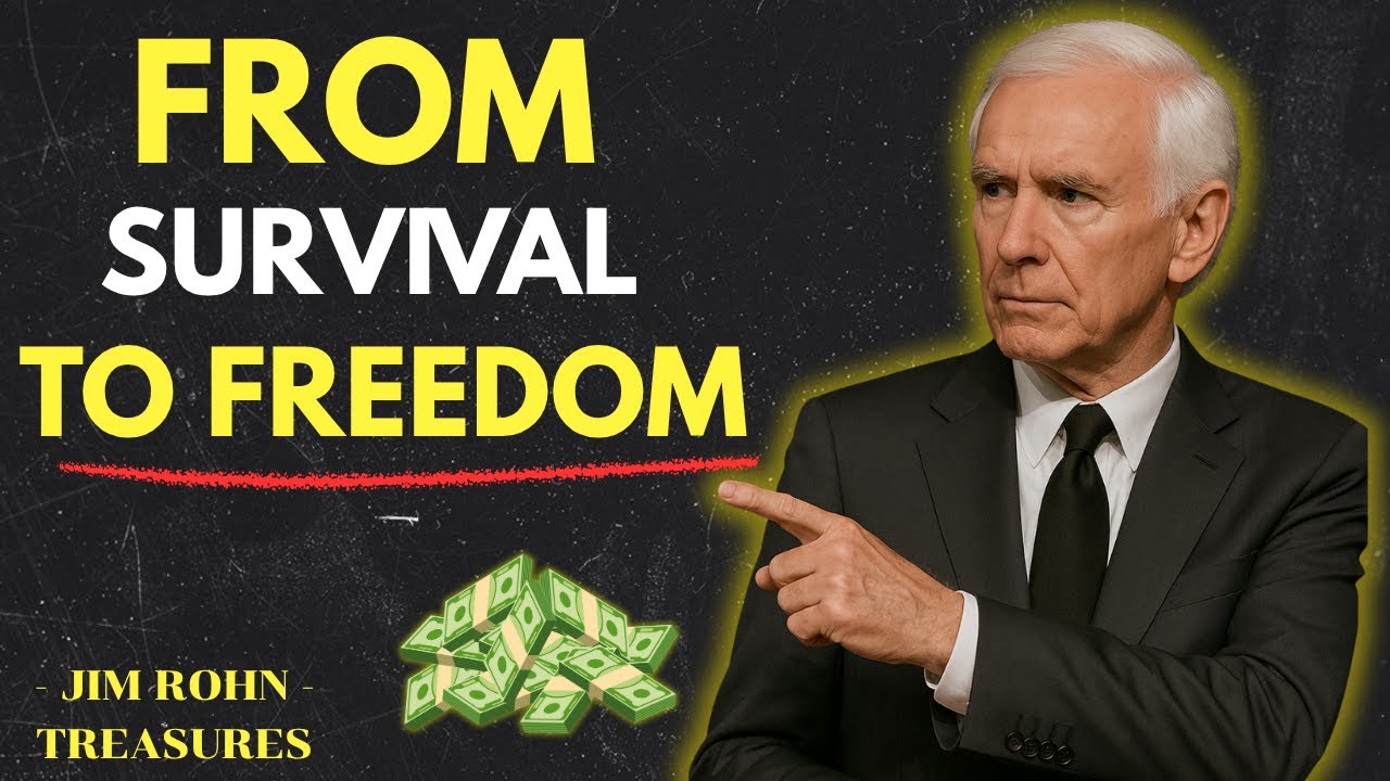 ✅ 7 Lessons to Move From Survival to Financial Freedom | Jim Rohn Motivation