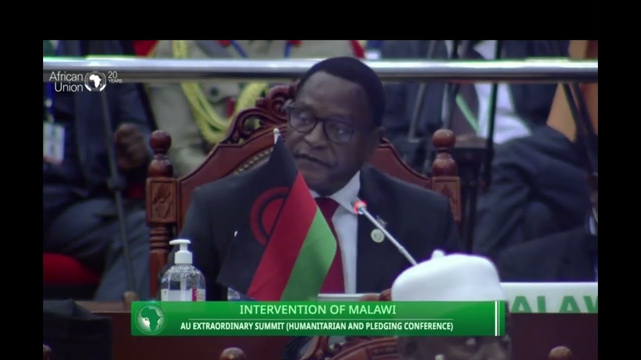 H.E Lazarus McCarthy Chakwera's call to action for the African Risk Capacity (ARC)
