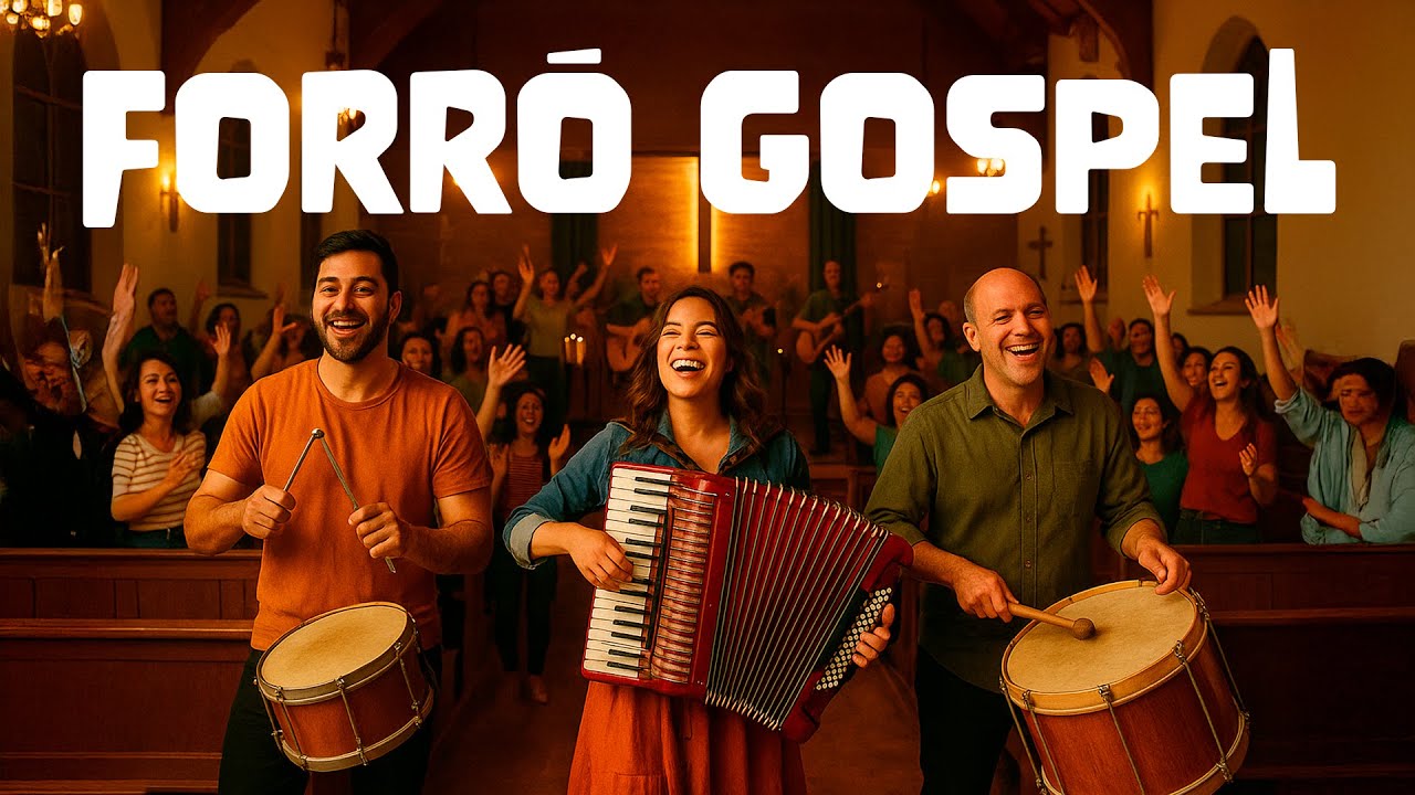 🔥[NOVOS LOUVORES FORRÓ GOSPEL 2025] RENOVO E PAZ PARA SEU LAR 🎶