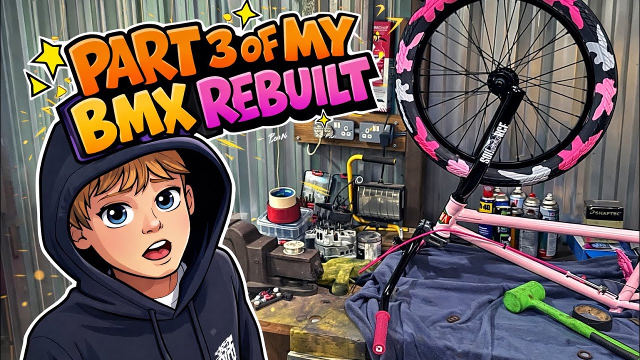 Rebuilding my Mongoose BMX PT3 