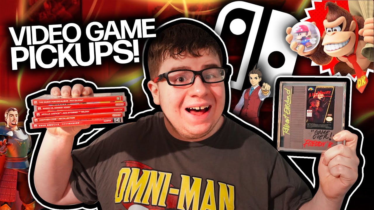 SIGNED NINTENDO GAME! + MANY Nintendo Switch RARE Games! | Video Game Pick Ups #17