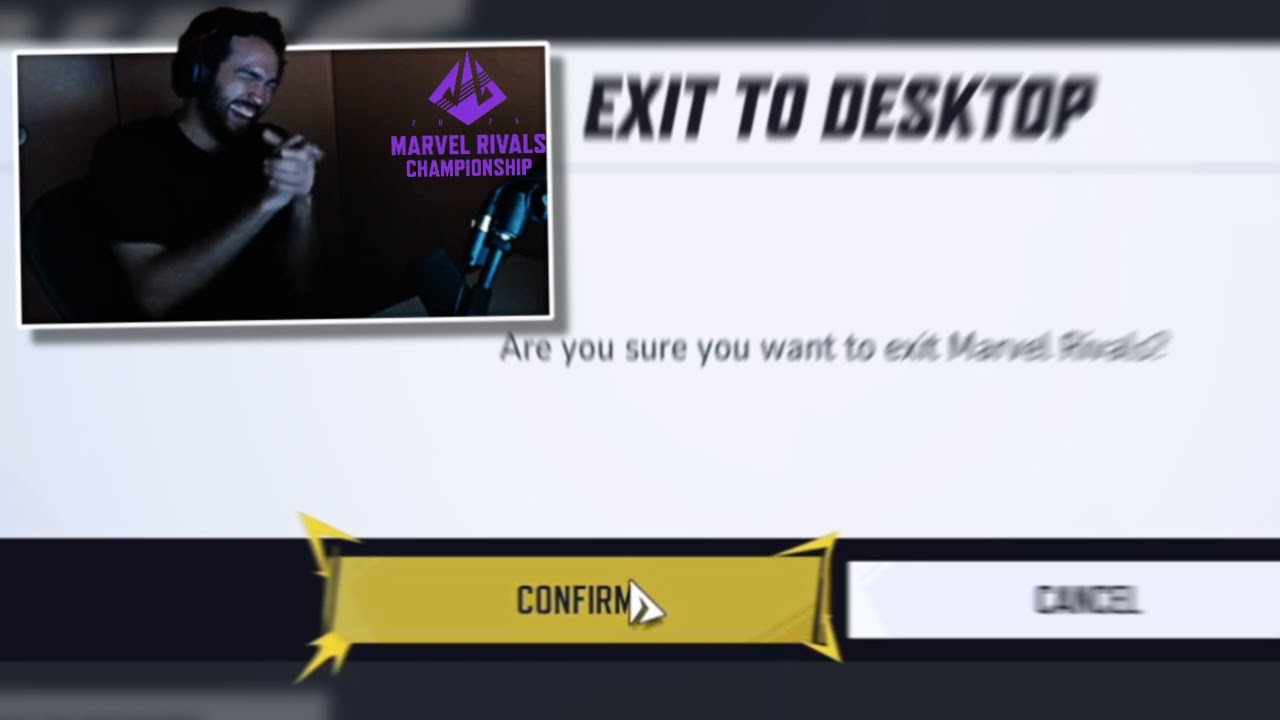 MRC Watch Party Moments but a Pro Ragequits