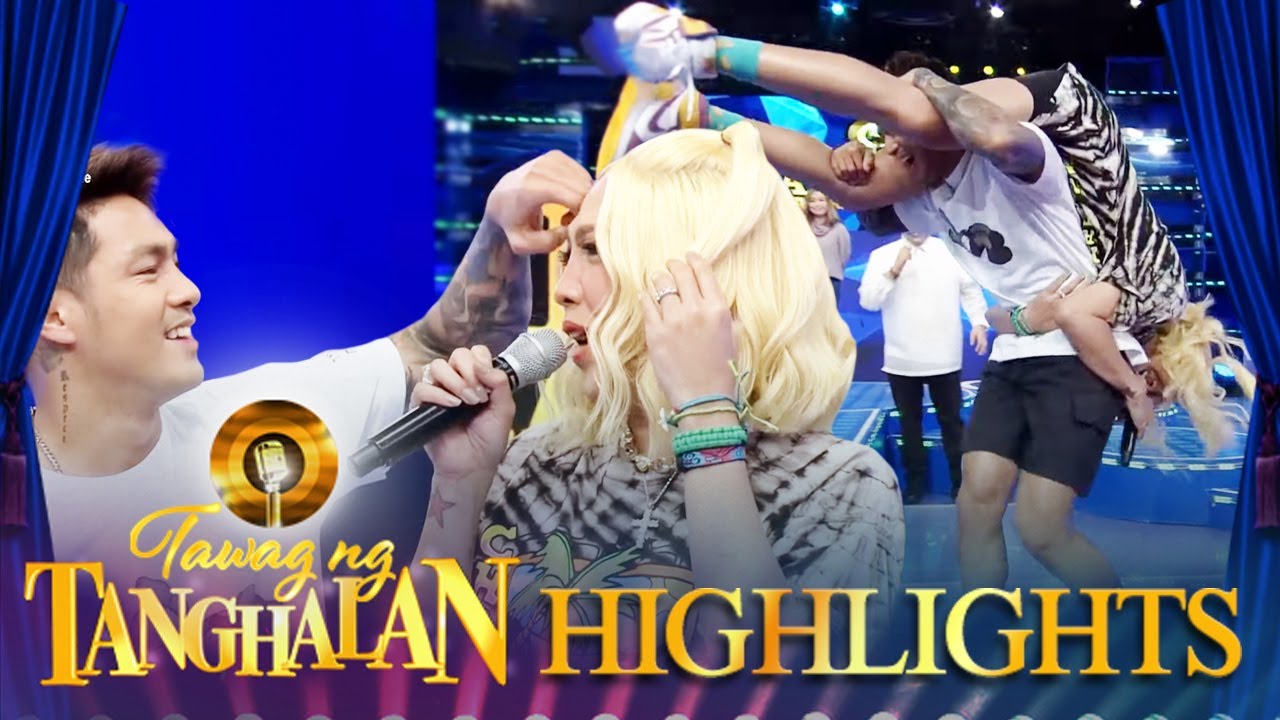 Ion carries Vice upside down | Tawag Ng Tanghalan