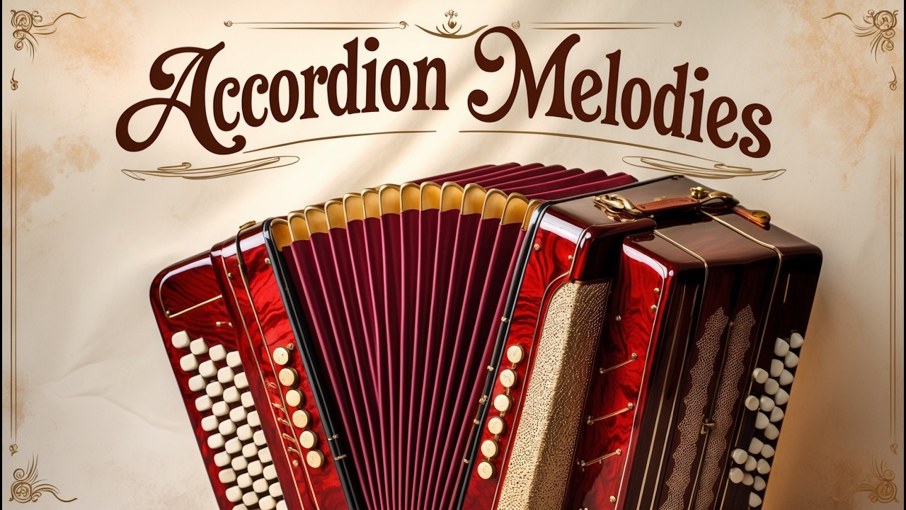 Soothing Accordion Music for Relaxation | Cafe Ambience