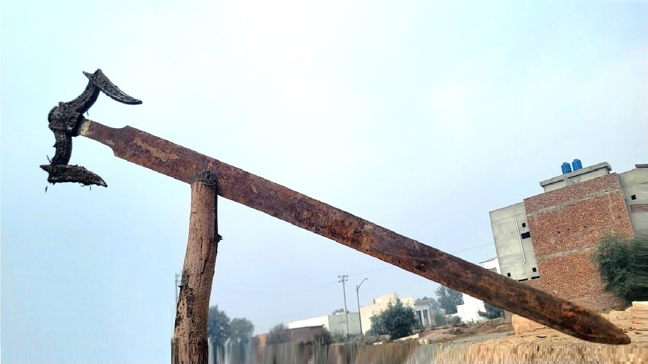 The Italian Long Sword Restoration Project 🗡️ Rust Removal Process
