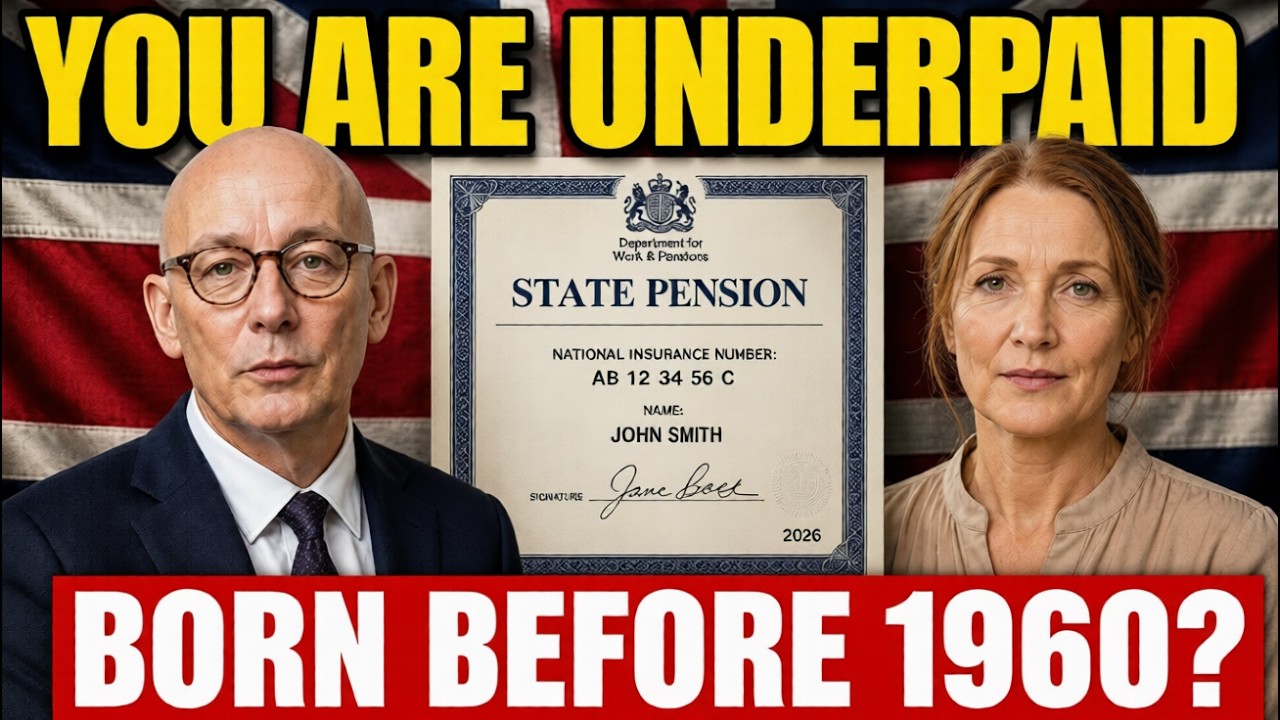 YOUR STATE PENSION IS PROBABLY UNDERPAID   &mdash; Born Before 1960? Add &pound;956  Check This Today