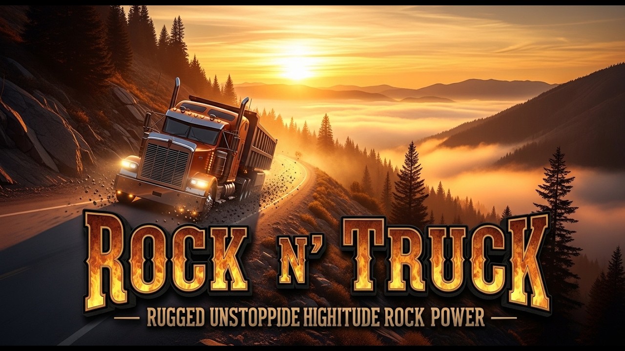 Best Open Highway Truck Country Rock – Long Drive Playlist 2026 | Rock N Roll New York #TruckMusic
