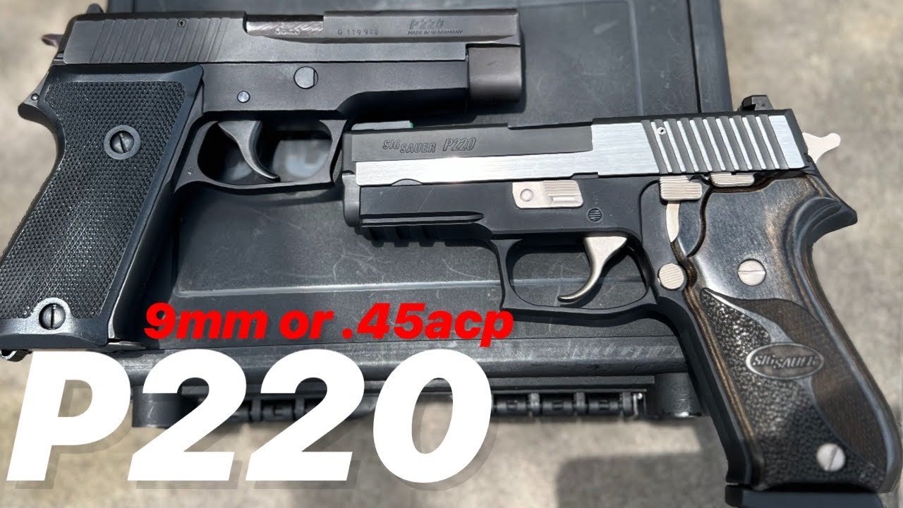 [ChannelMo] รีวิวปืน SIG Sauer P220 ต้นแบบปืนพกสั้น SIG ปัจจุบัน
