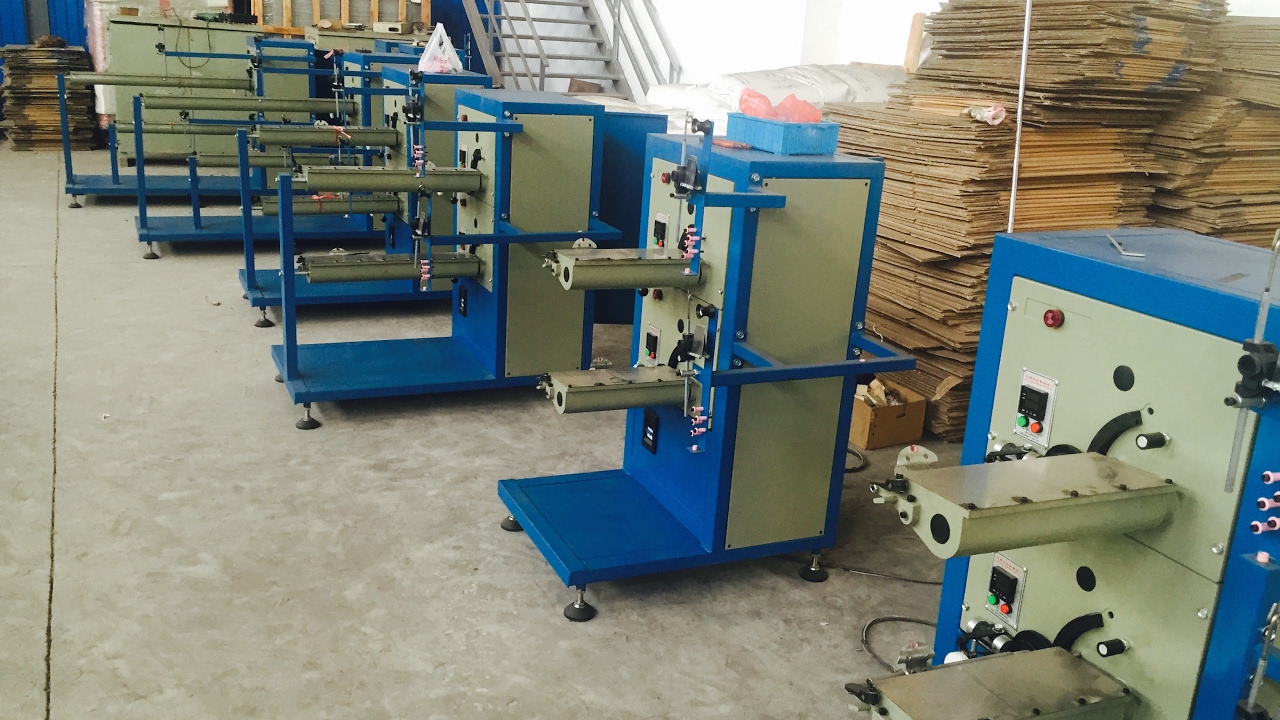 full auto pp yarn winding machine with PLC system 0