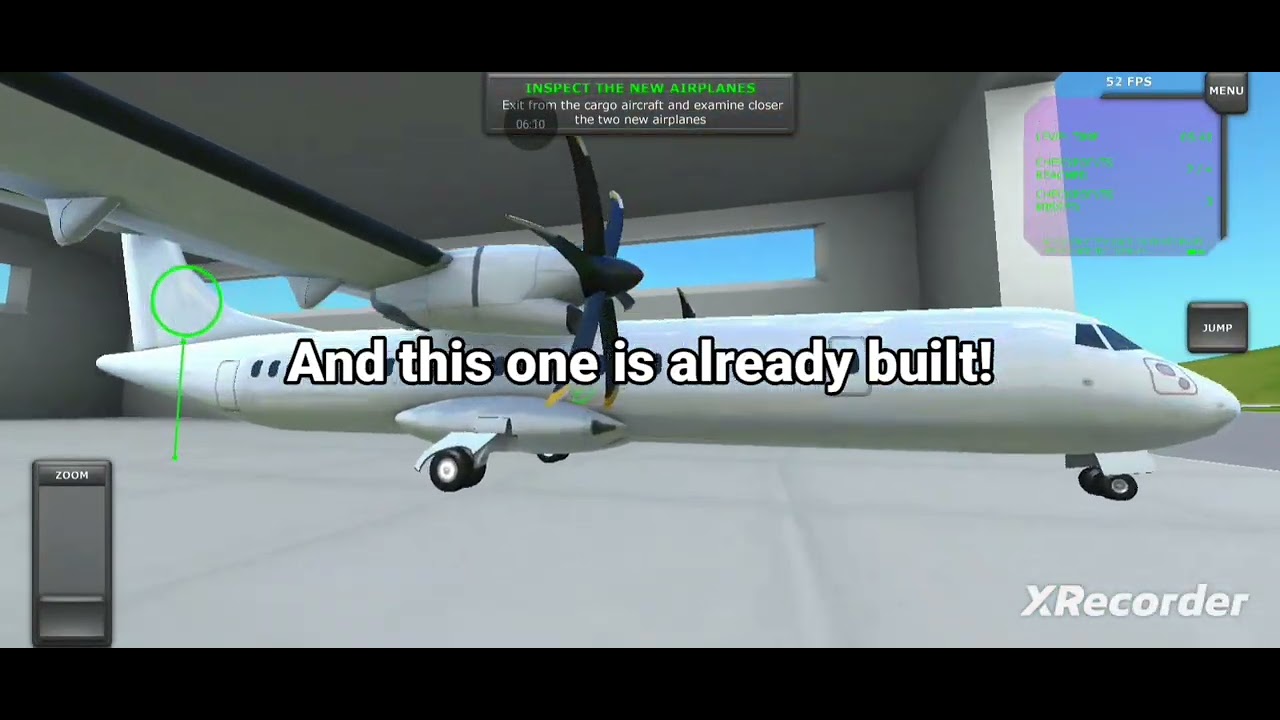 Turboprop flight simulator missions: factory visit and drive