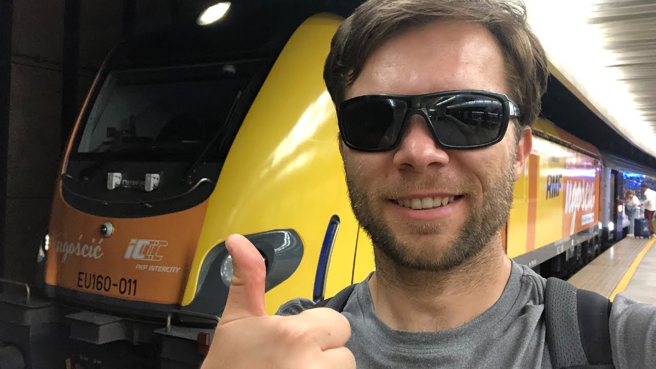 WARSZAWA CENTRALNA POPOŁUDNIOWE POCIĄGI i LOKOMOTYWA GRIFFIN RMF FM!