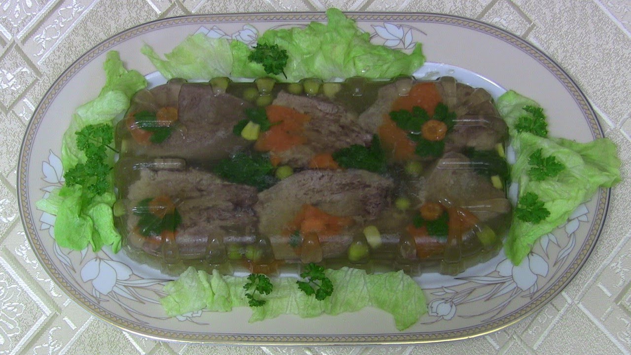 Ozorki wieprzowe w galarecie