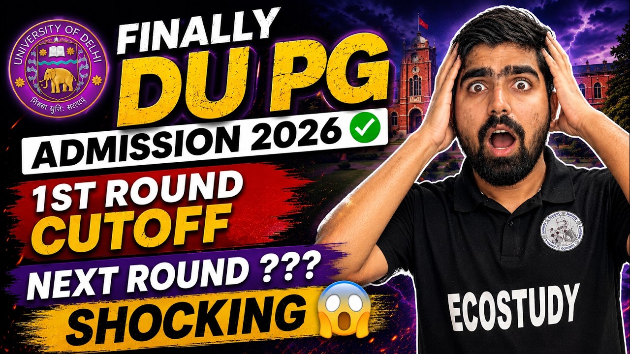 Поступление в DU PG 2026: проходные баллы 1-го этапа опубликованы 😱 | Шансы и прогноз на следующи...