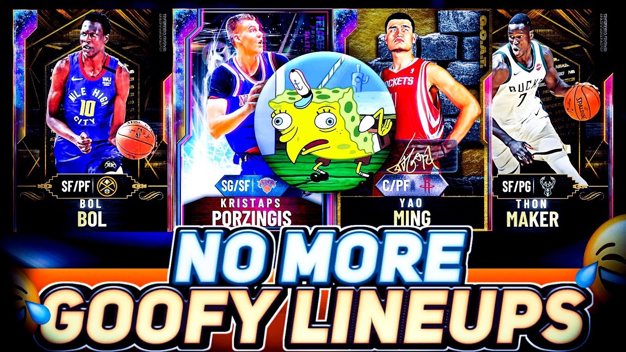 2K SAID NO MORE GOOFY LINEUPS... AND THEN I BUILT THE CHEESIEST GOOFY LINEUP IN NBA 2k20 MyTEAM