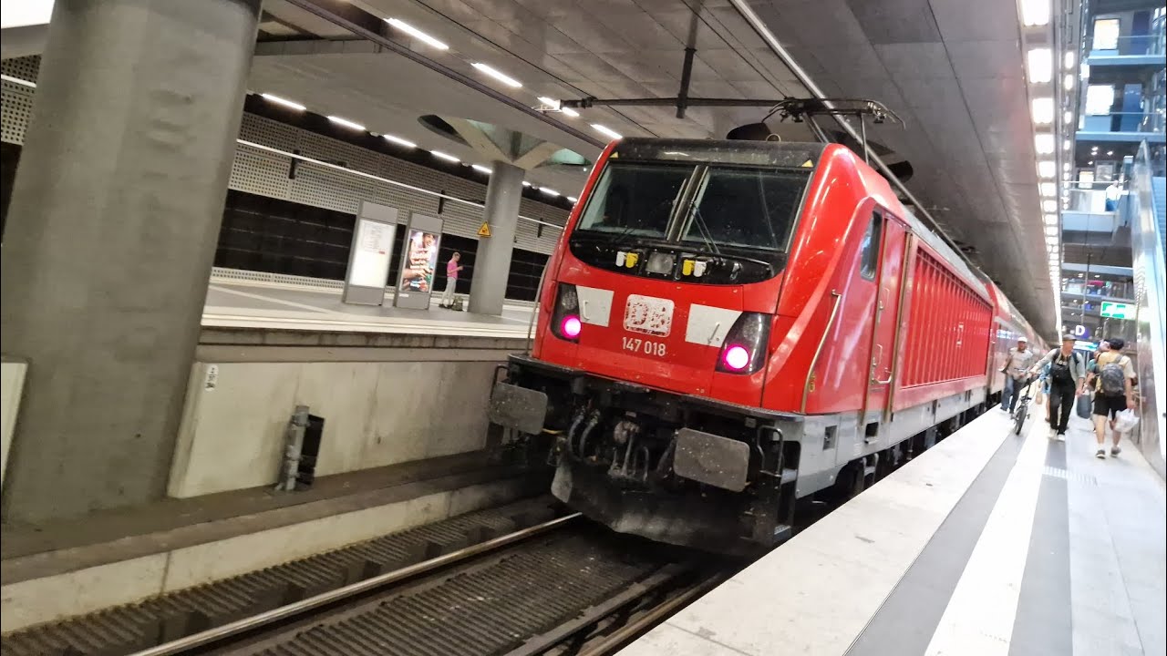Mitfahrt im RE3 von Jüterbog bis Berlin Hbf (tief) im Dosto