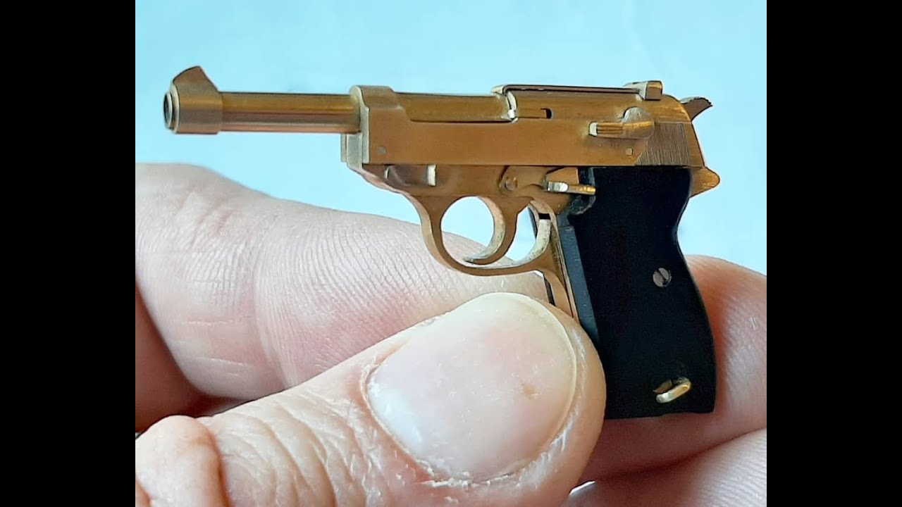 Miniature Walther P38 Pistol